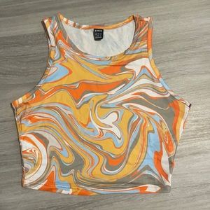 Brand New Shein 90s cropped tank top - S